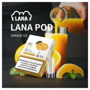 lana煙彈-口味推薦-橙冰