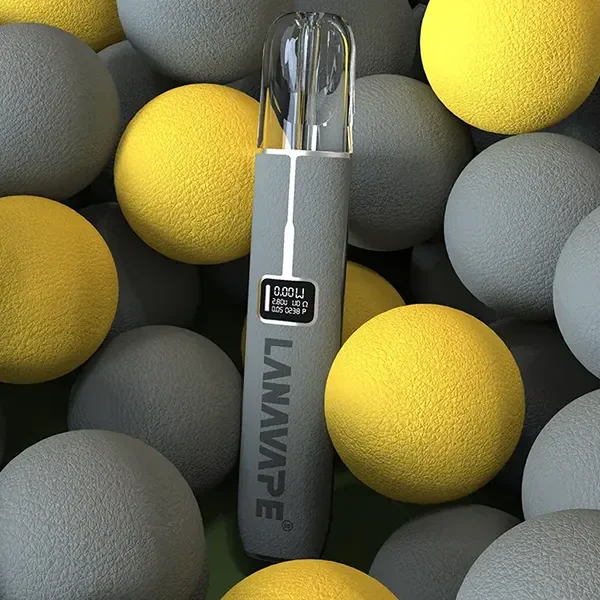LANA 皮革主機(皮革灰)| 恆壓霧化煙桿、通用一代煙彈首選|台灣現貨:圖片 2